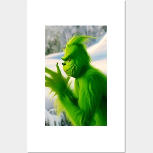 Feeling Extra Grinchy Today Posters and Art